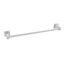 Square Single Towel Rail 800 Mm Stainless Steel Wall Mounted