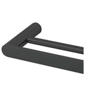 800Mm Bathroom Towel Rack Towel Rail Towel Bar Stainless Steel Black