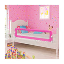 Toddler Safety Bed Rail 2 Pcs Pink 150X42 Cm