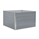Raised Garden Bed 100X100X45 Cm Galvanised Steel