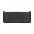 Garden Raised Bed 120X24X40 Cm Poly Rattan