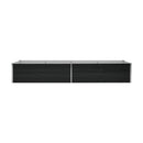 Garden Raised Bed Anthracite 320X80X45 Cm Galvanised Steel