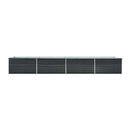 Garden Raised Bed Galvanised Steel 600X80X45 Cm Anthracite