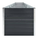 Garden Raised Bed Galvanised Steel 600X80X45 Cm Anthracite