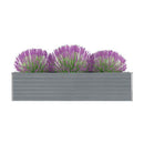 Garden Raised Bed Galvanised Steel 320X40X45 Cm