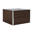 Raised Garden Bed 100X100X45 Cm Galvanised Steel