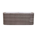 Garden Raised Bed 120X24X40 Cm Poly Rattan