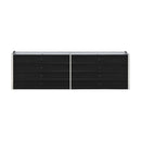 Garden Raised Bed Galvanised Steel 240X40X45 Cm