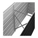 Garden Raised Bed Anthracite 160X40X45 Cm Galvanised Steel