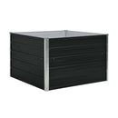 Raised Garden Bed 100X100X45 Cm Galvanised Steel