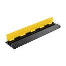 Cable Protector Ramps 4 Pcs 2 Channels Rubber
