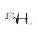 2Pcs Towing Mirrors Pair Clip On Multi Fit Clamp On Towing Caravan