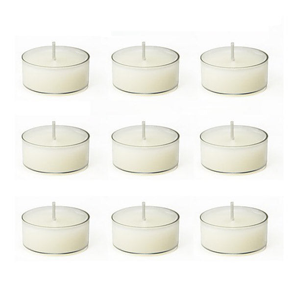 Unscented Soy Wax Tealights Candles Set