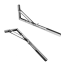20Inch Stainless Steel Folding Table Bracket 2Pcs Shelf Bench 50Kg