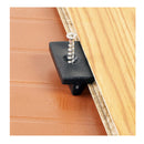 100Pcs Composite Decking Plastic T Clips And Black Screws