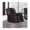 Single Seater Recliner Sofa Chair Faux Leather Lounge Couch Brown