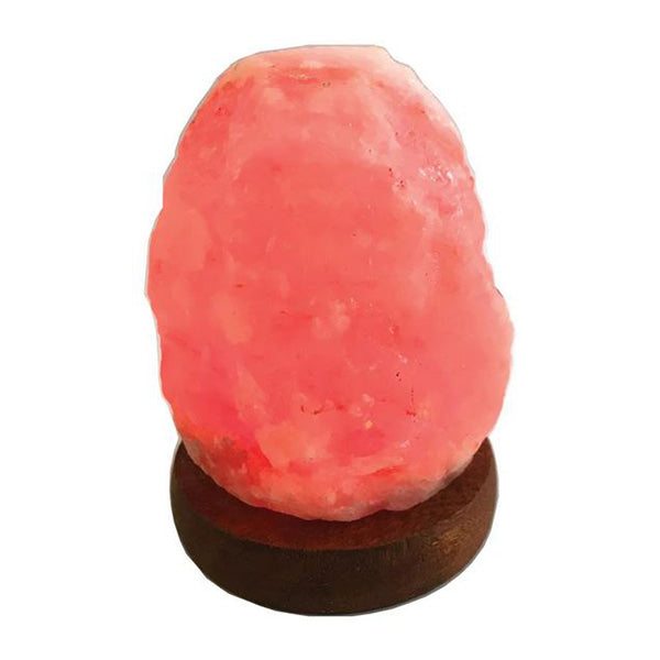 Red Usb Himalayan Pink Salt Lamp Light Colour Bulb Mini Natural Rock