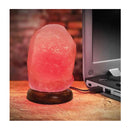 Red Usb Himalayan Pink Salt Lamp Light Colour Bulb Mini Natural Rock