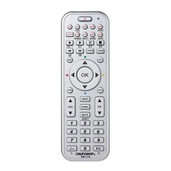 Universal Tv Dvd Sat Tuner Aux Amp Cd Remote Control