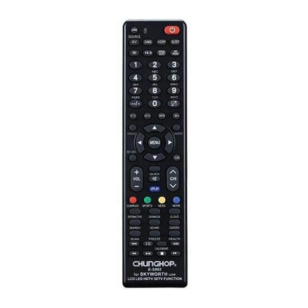 Universal Skyworth Tv Remote Control Replacement Lcd Led Hdtv Hd Tvs
