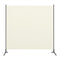 1 Panel Room Divider 175X180 Cm Cream White