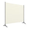 1 Panel Room Divider 175X180 Cm Cream White