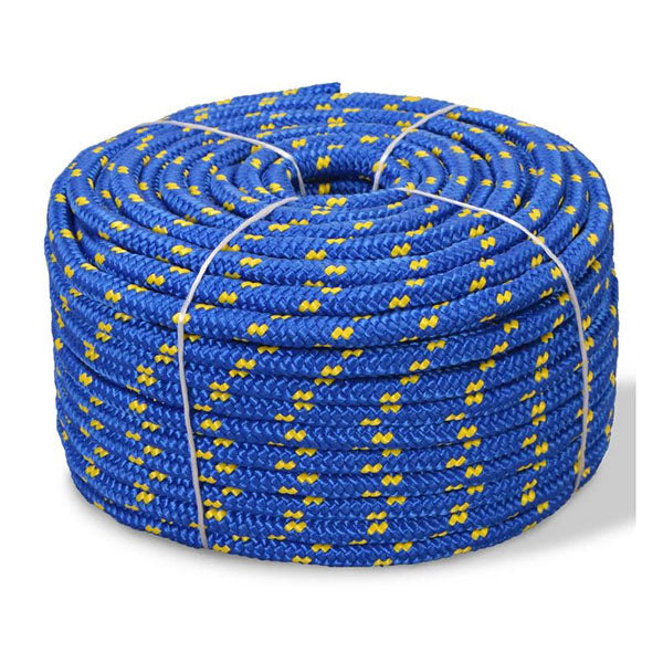 Marine Rope Polypropylene 10 Mm 50 M Blue