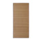 Rectangular Brown Bamboo Rug