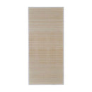 Rectangular Natural Bamboo Rug