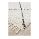 Saffron White Power Loomed Modern Rug 150X80 Cm