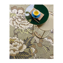Paeonia Taupe Contemporary Hand Tufted Rug