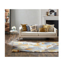 Arccos Ochre Designer Hand Tufted Rug