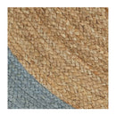 Handmade Rug Jute With Border 150 Cm