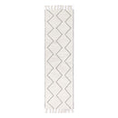 Leilani Diamond Tassel Cream Rug