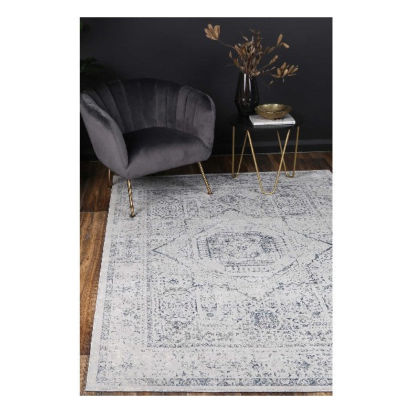Isaiah Navy Traditional Rug