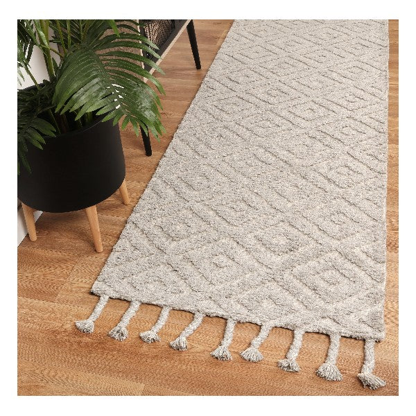 Leilani Plush Diamond Grey Rug