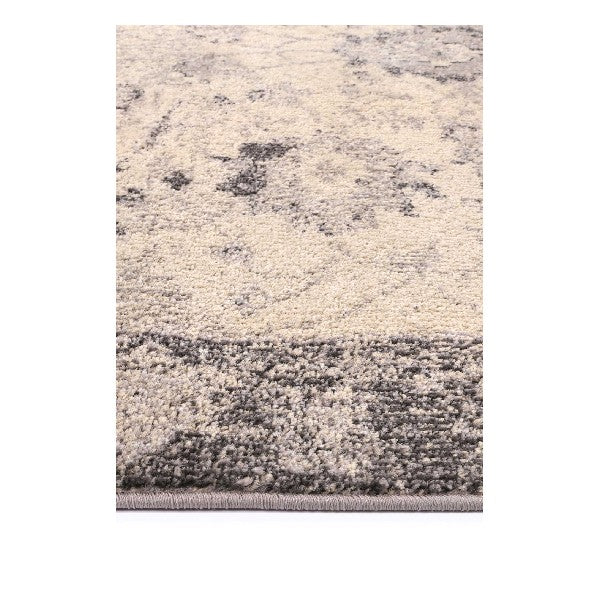 Micah Beige/Black Traditional Rug