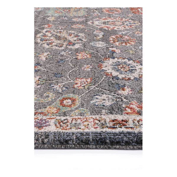 Ezra Grey Floral Rug