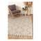Leilani Diamond Tassel Ash Rug