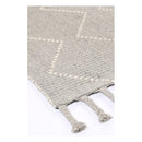 Leilani Diamond Tassel Grey Rug