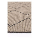 Leilani Diamond Tassel Ash Rug