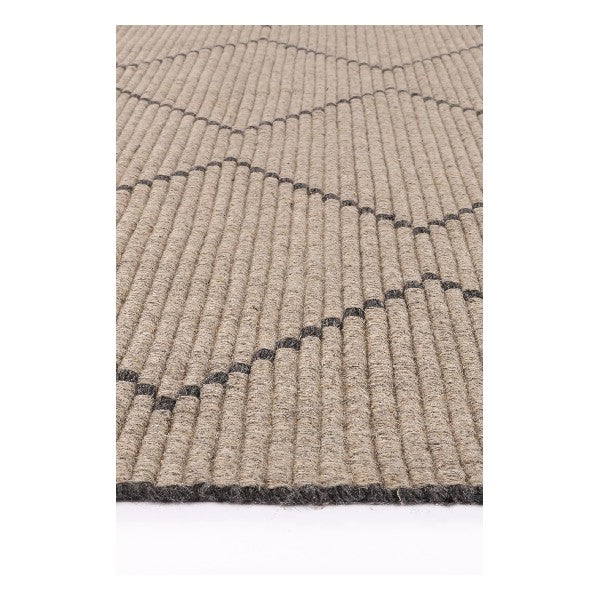 Leilani Diamond Tassel Ash Rug