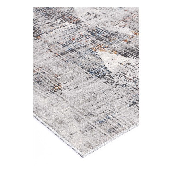 Isaiah Grey Multi Diamond Transitional Rug