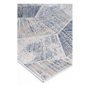 Isaiah Grey Blue Tiled Geometric Rug