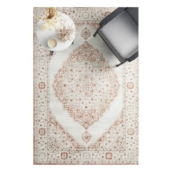 Vintage Boho Peach Rug