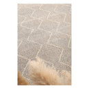 Leilani Diamond Tassel Grey Rug