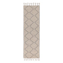 Leilani Diamond Tassel Ash Rug