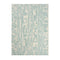 Waterwave Stripe Pearl Contemporary Hand Tufted Rug