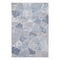 Isaiah Grey Blue Tiled Geometric Rug