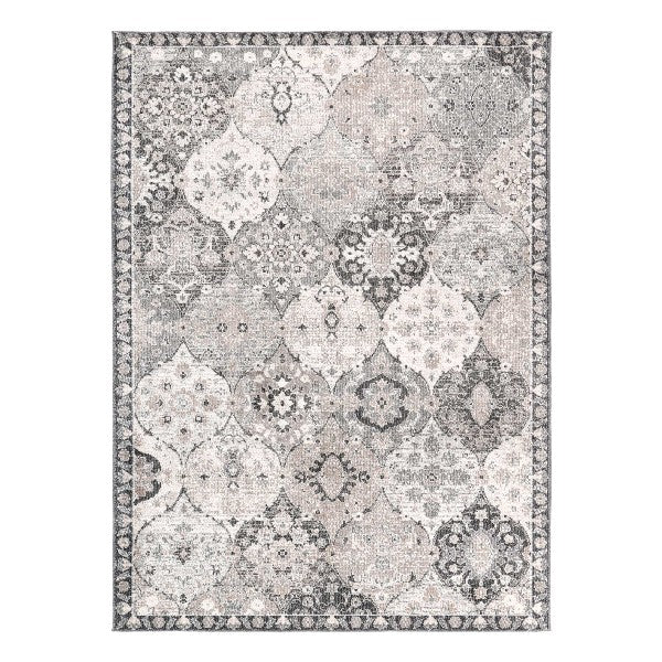 Ezra Grey Lantern Rug